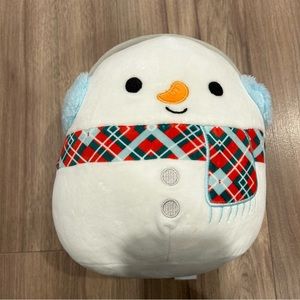 Squishmallow 12” Manny the Snowman Holiday 2021 Exclusive
